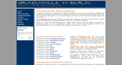 Desktop Screenshot of grundschule-in-berlin.de